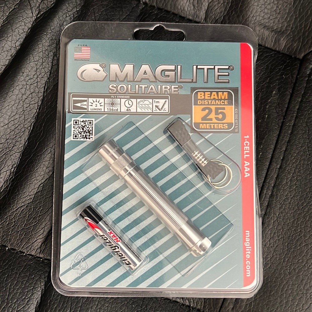 Maglite Solitaire silver